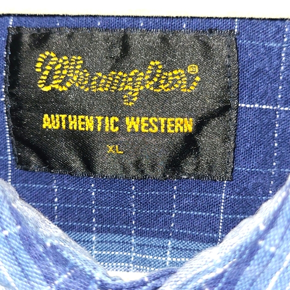 Wrangler Authentic Western Denim Shirt - Picture 3 of 4